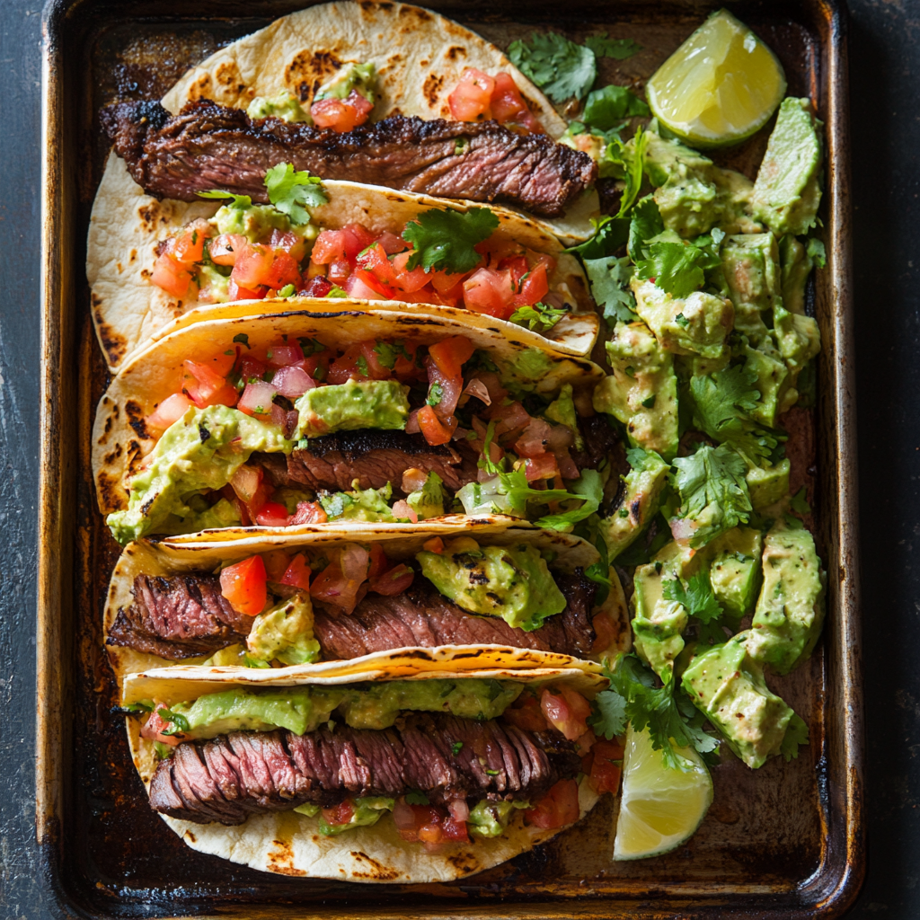 Carne Asada Mexican Street Tacos